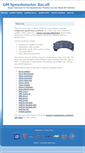 Mobile Screenshot of gmspeedometerrecall.com